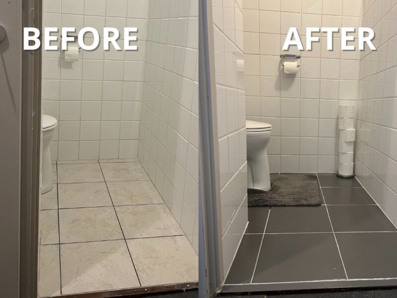 DIY | met weinig budget je wc opknappen