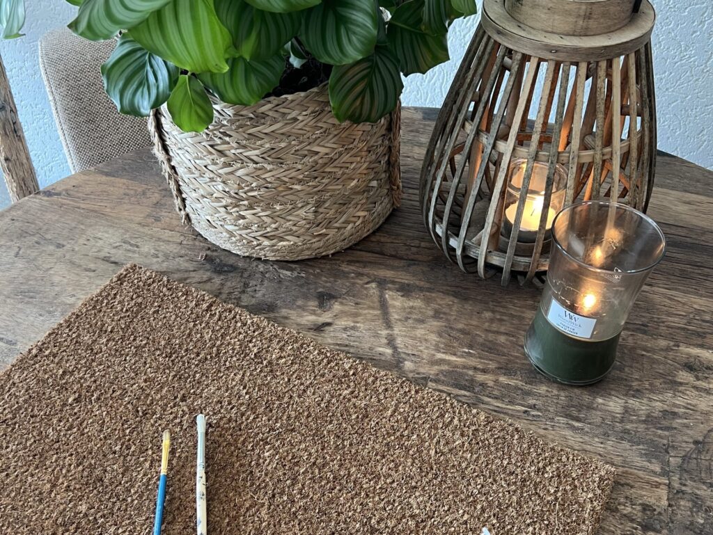 DIY zelf je herfst deurmat of halloween deurmat maken