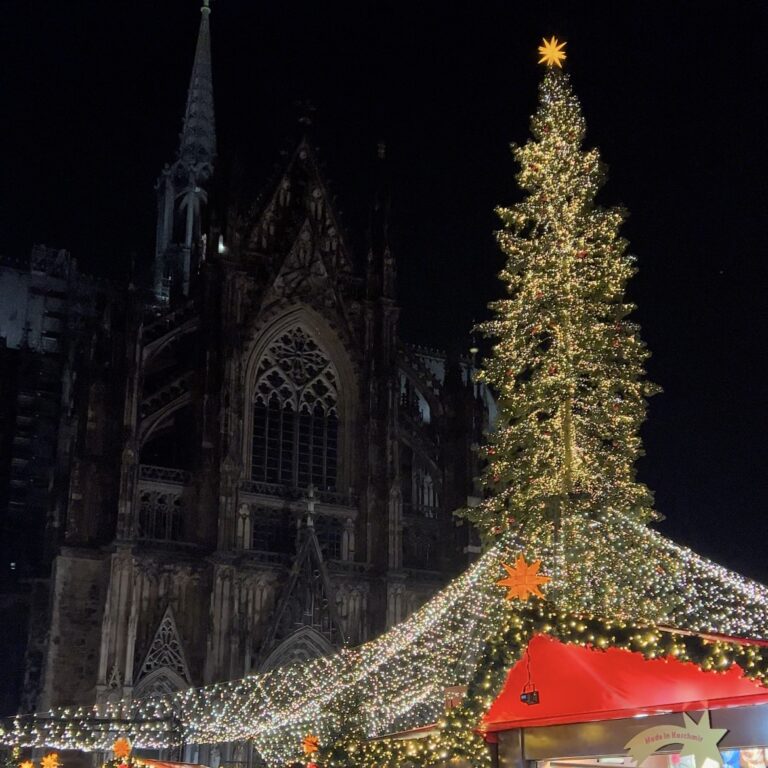 De magie van de kerstmarkt in Keulen