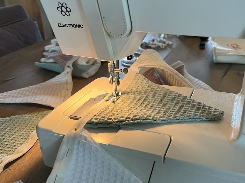 DIY Stoffen vlaggenlijn maken
