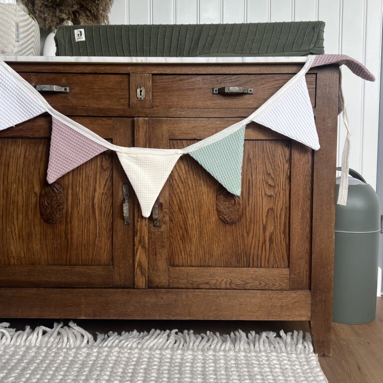 DIY | Stoffen vlaggenlijn maken