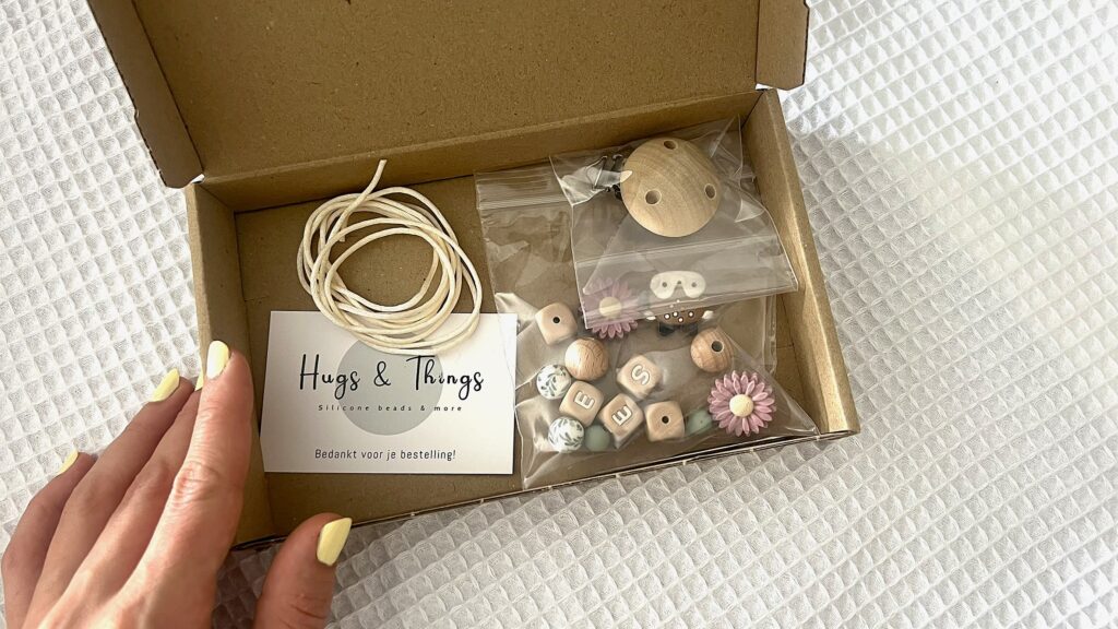 DIY Speenkoord maken