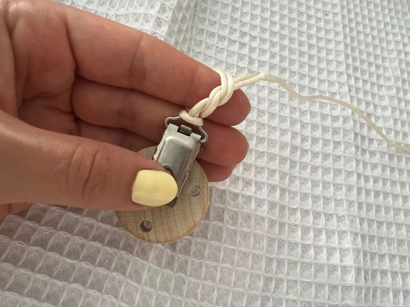 DIY Speenkoord maken