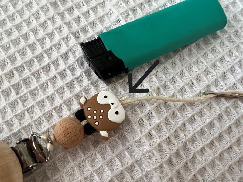 DIY Speenkoord maken