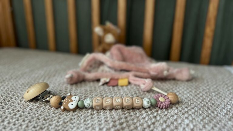 DIY | Speenkoord maken