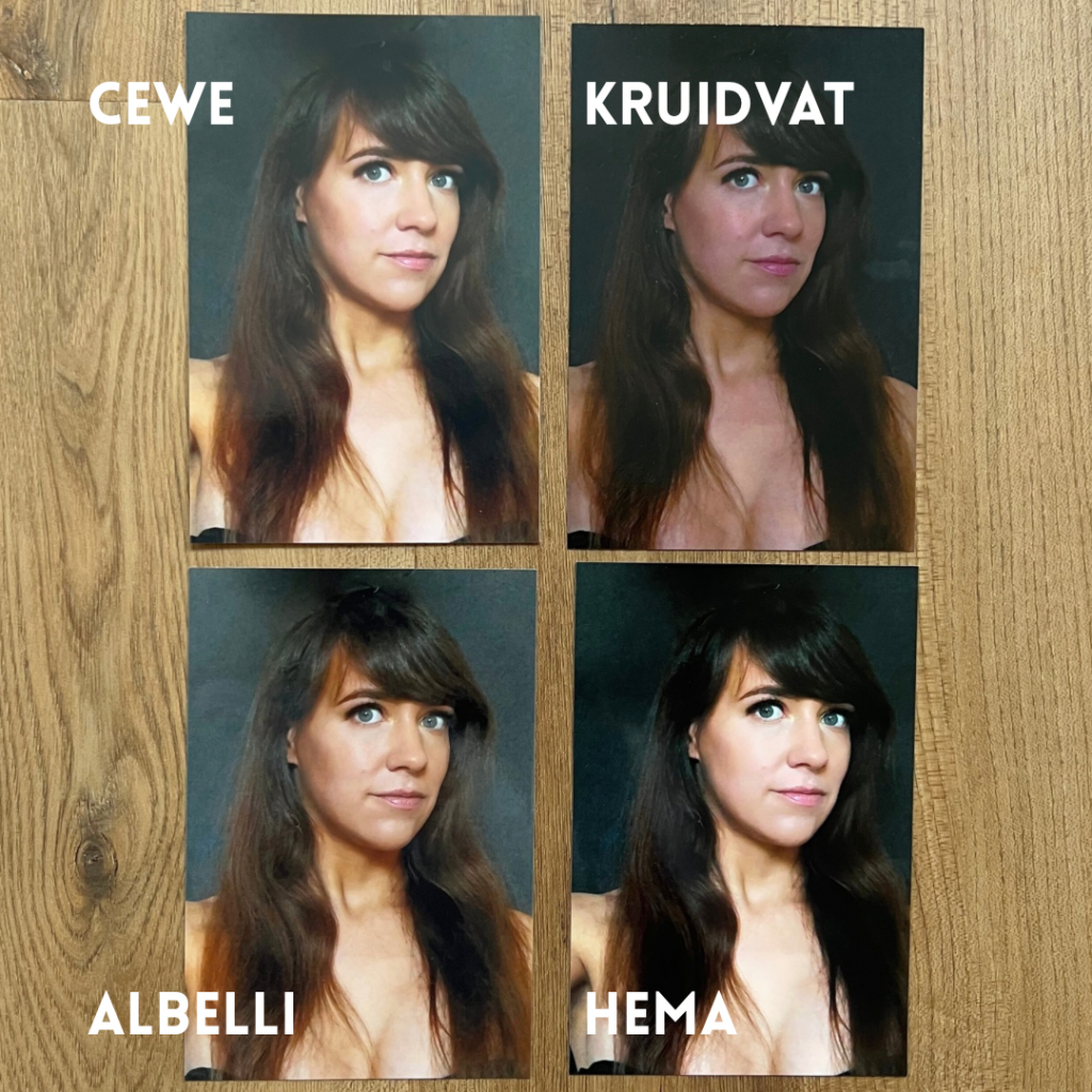 Foto's vergelijken voor beste kwaliteit HEMA, Albelli, Kruidvat of CEWE