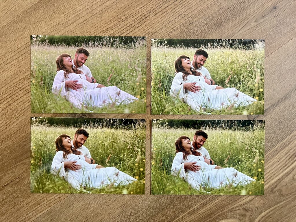 foto's vergelijken tussen Hema, Albelli, Kruidvat en CEWE