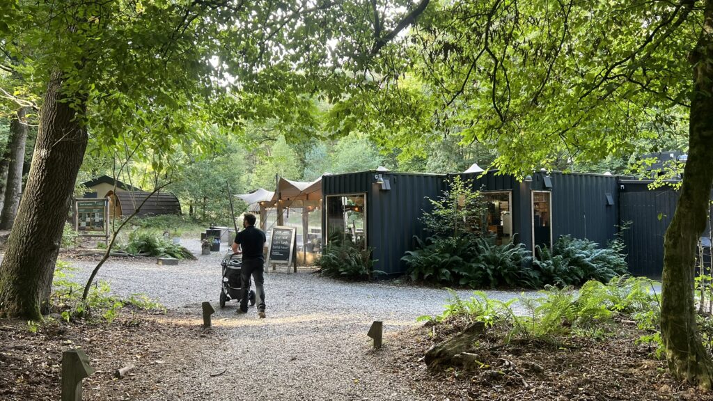 Boscafe WOODZ Beekhuizen op de Veluwe in Gelderland
