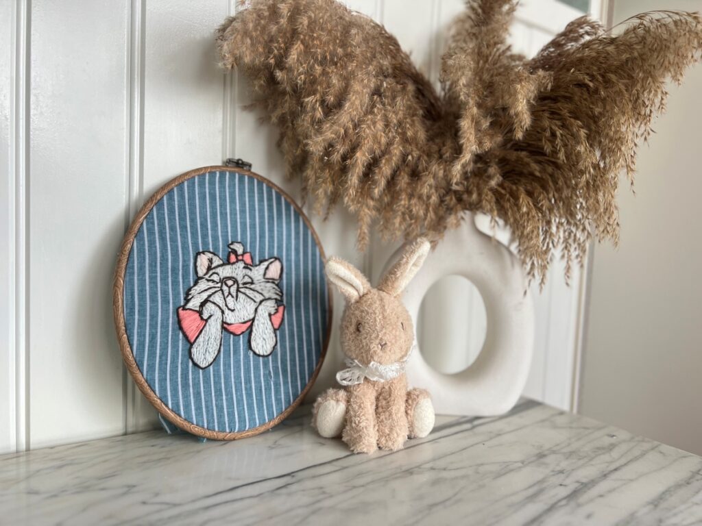 Disney borduren: Marie van Aristokatten